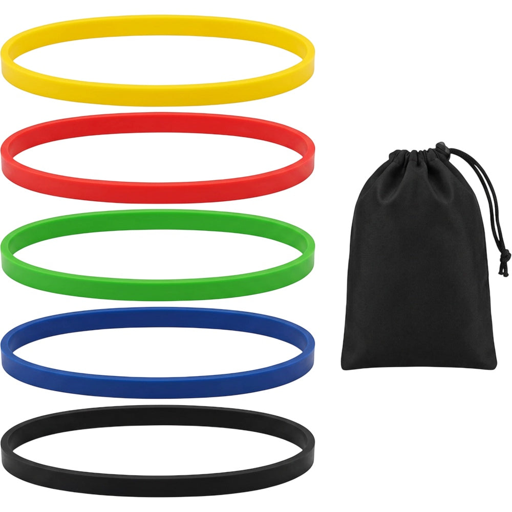 Buxve Latex Mini Loop Resistance Bands 5 Levels 60 x 5 cm Set - Product view